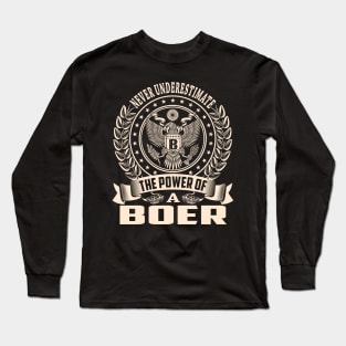 BOER Long Sleeve T-Shirt